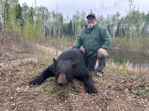 Trophy Black Bear Bowhunting Alberta Canada