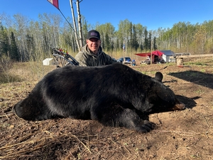 2025 Trophy Black Bear Bowhunting Alberta Canada