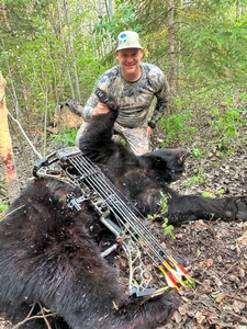 2025 Trophy Black Bear Bowhunting Alberta Canada
