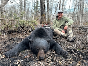 2025 Trophy Black Bear Bowhunting Alberta Canada